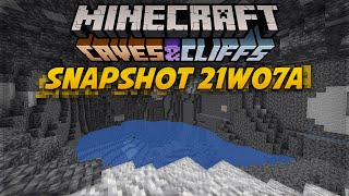 Minecraft 1.17 Snapshot 21w07a | Grimstone! Ore Changes!