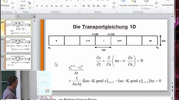 Numerik 14: Eindimensionale Finite-Volumen-Verfahren