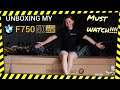 (VLOG 23): UNBOXING MOTORCYCLE BMW F750 GS 40 years; BEST ADVENTURE BIKE for Beginner Short Rider