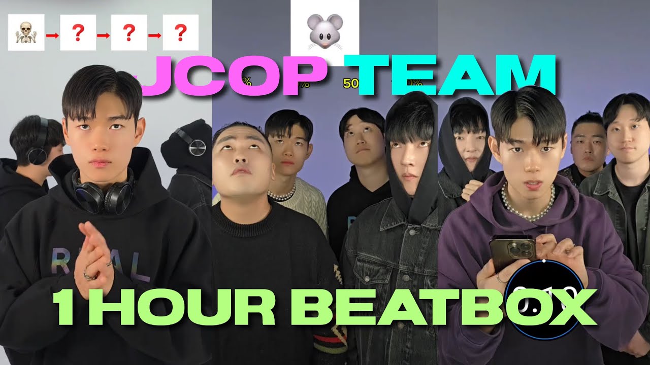 JCOP TEAM -1 Hour of BeatBox Challenges - YouTube