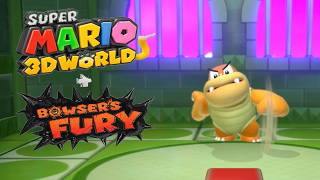 SUPER MARIO 3D WORLD + BOWSER'S FURY | WORLD 2 BOSS: Bowser's Bullet Bill Brigade GAMEPLAY