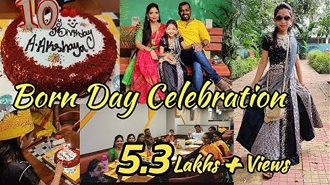 ❤️Akshaya Born Day Celebration❤️|Fun|Food|Beach|DIML|kannan❤️bhagavathy