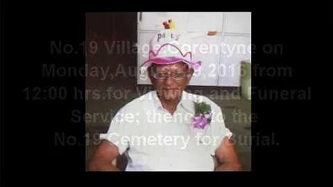 Death Announcement - Persaud Ramnauth