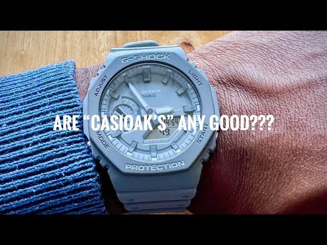 Casio G-Shock “Casioak” GA-2110ET-8AER Review - YouTube