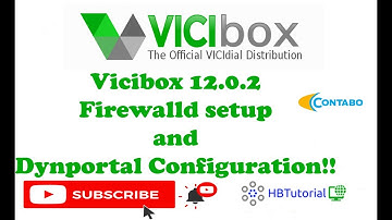 VICIdial ViciBox 12.0.2 FirewallD Configuration + DynPortal Setup | Full Step-by-Step Guide
