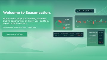 What are Seasonal Patterns - SEASON ACTION