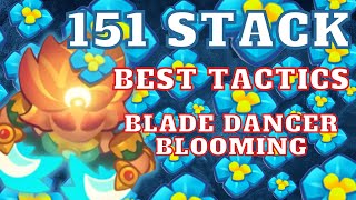 !BEST Tactic! Blooming Blade Dancer (151 Stack) | Good Game - Rush Royale