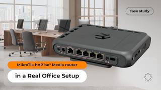 MikroTik hAP be3 Media Tested Wi-Fi 7 and Five 2 5G Ports