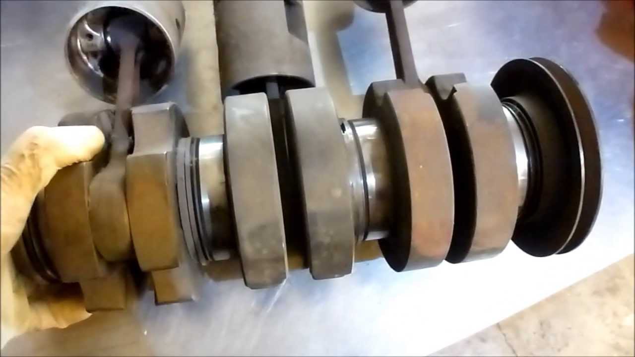 DKW 3=6 900cc crankshaft YouTube