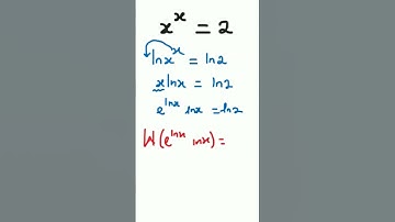 Application of Lambert W Function | #maths #exam #mathematics #education
