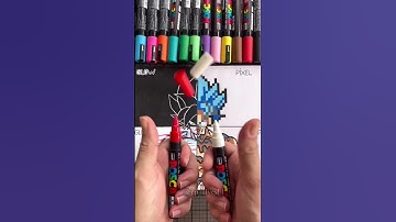 One Drawing, But In 4 Different Styles Pt.4! Glow Effect! Satisfying Art! (#shorts)