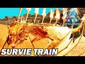 On capture des wyvernes pour protger le train  ark ascended train 4