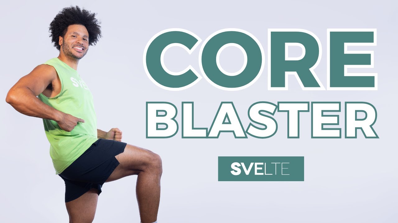Core Blaster | Belly Fat Burning Workout | Six Pack Abs | All Standing ...