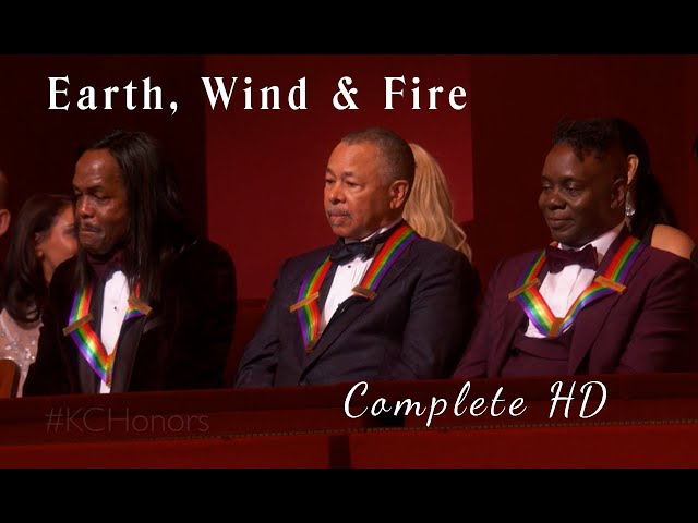 Earth Wind and Fire Kennedy Center Honors 2019 Full Show Performance class=