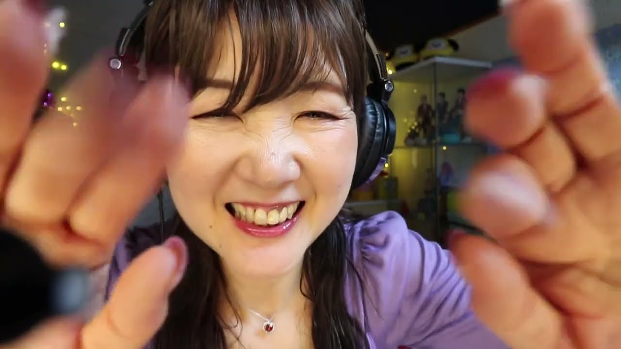 [ASMR] Похлопывание по лицу Постукивание по камере, царапание лица с Рапунцель✋