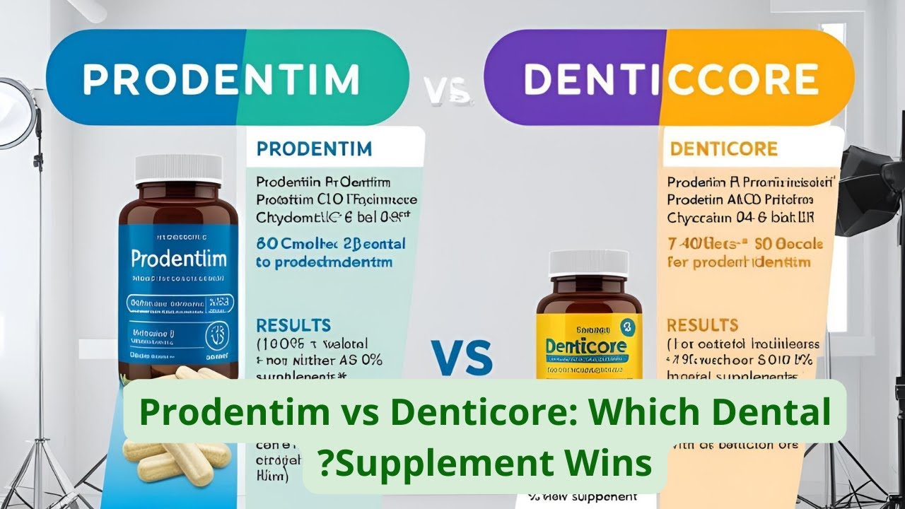 Denticore vs Prodentim The Shocking Truth About These Dental Supplements!