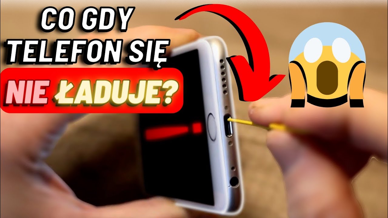 Co zrobić gdy telefon NIE CHCE się Ładować lub ładuje się WOLNO? - YouTube
