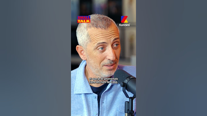 GAd Elmaleh se confie sur un moment touchant de sa carrière.....