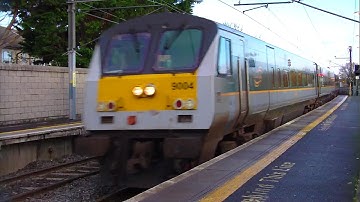 IE 201 Class Locomotive 207 + Enterprise Train - Howth Junction Station