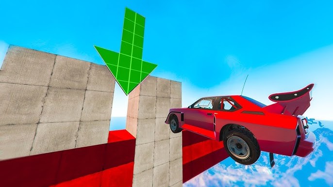 The HARDEST STUNT RACE I've ever played in GTA 5! 