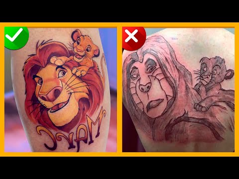 Video: 10 Peores Tatuajes De Estrellas