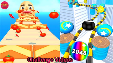 Sandwich Runner, Game | Going Balls - Gameplay Android, iOS APK GAMES, Challenge game play video