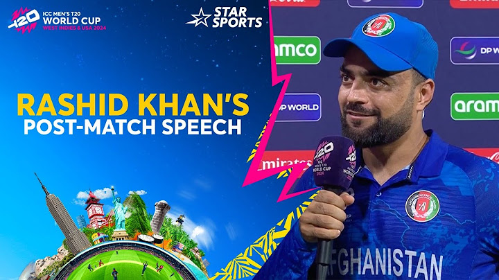 #AFGvAUS: 𝐒𝐔𝐏𝐄𝐑 𝟖 | AUS को हराने के बाद राशिद खान का पोस्ट-मैच इंटरव्यू | #T20WorldCupOnStar