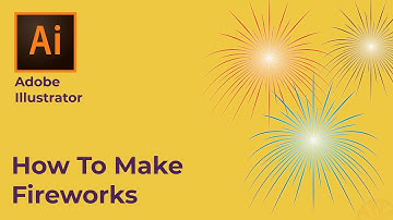 How to Make Fireworks | Illustrator Tutorial