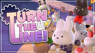 THESE COOKING GAMES KEEP GETTING CUTER!  Turn the Line (4 player gameplay)