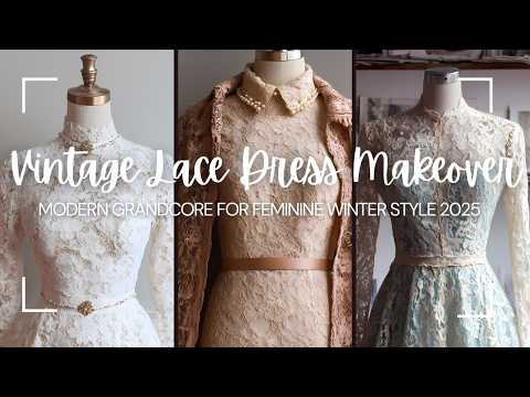 winter dress decorated lace How to Wear White Lace in Winter