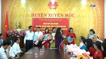 Huyện Xuyên Mộc công bố 15 quyết định bổ nhiệm chức danh lãnh đạo, quản lý | BRTgo