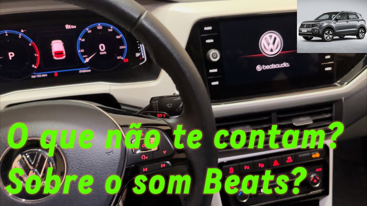 Som Beats | O que não te contam sobre o som Beats no T-Cross? - YouTube