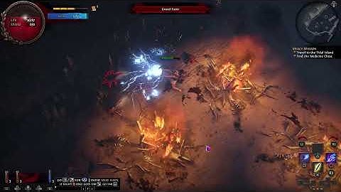 Path of Exile 1 Hardcore Keepers Spark Build No Commentary Part 1 - Let The Pain Begin!