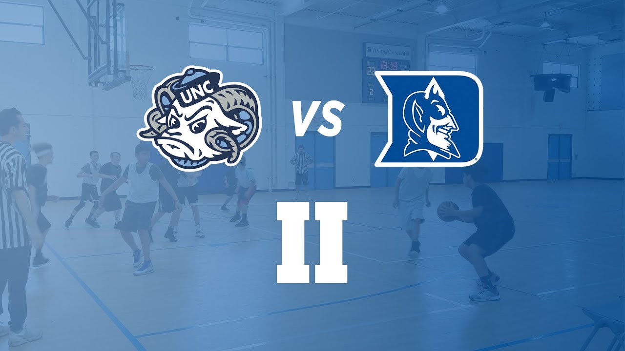 Tarheels vs Duke 2nd game of season Simi Valley- Future of the Game BB