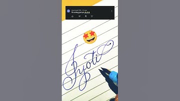 Jyoti Name in Cursive Handwriting By Happiness #happiness #calligraphy #shorts #trending