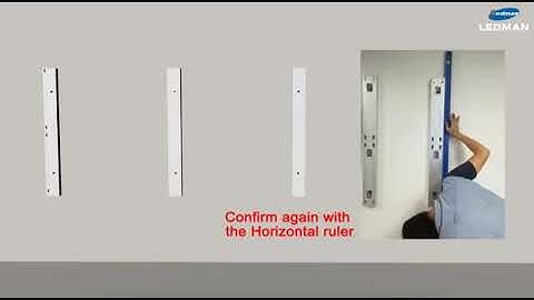 LEDMAN Indoor Led display Installation Demonstration