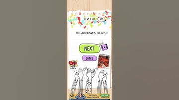 Brain Test level 87 Find the mistake here.