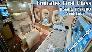 Emirates 777-300 First Class "Game Changer" Seat Tour