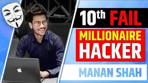 Top Ethical Hackers in India | Best Indian Hacker | Indian Ethical Hacker Manan Shah