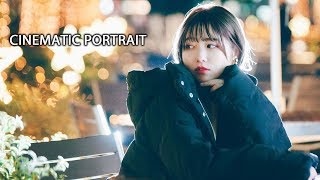 CINEMATIC PORTRAIT 2020 イルミネーション ポートレート動画 PORTRAIT MOVIE CANON EOS M