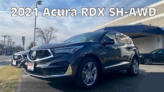 2021 Acura RDX SHAWD Advance Package, Startup, Full Walkaround, Features