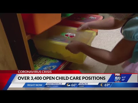 Over 3,400 open child care positions