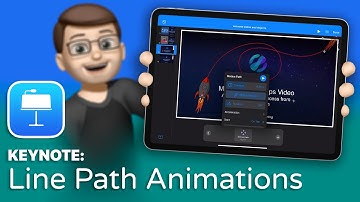 Use the Line Draw animation tool in Keynote to create simple but impressive animations