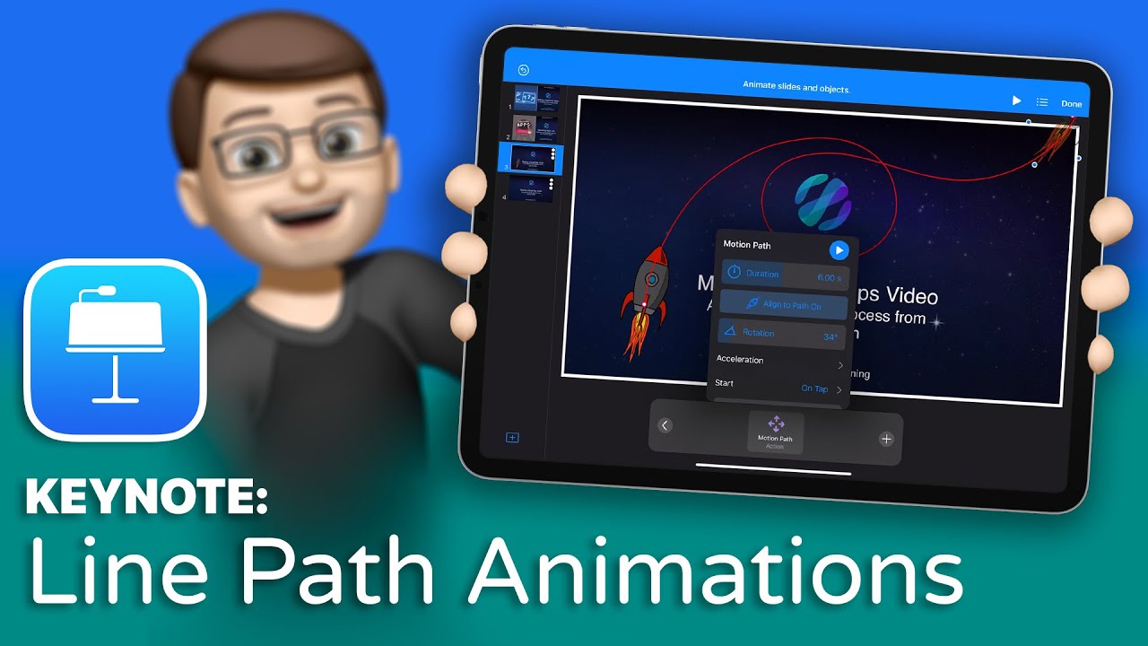 Use the Line Draw animation tool in Keynote to create ...