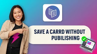 How to SAVE a Carrd WITHOUT PUBLISHING (Step by Step) 2026