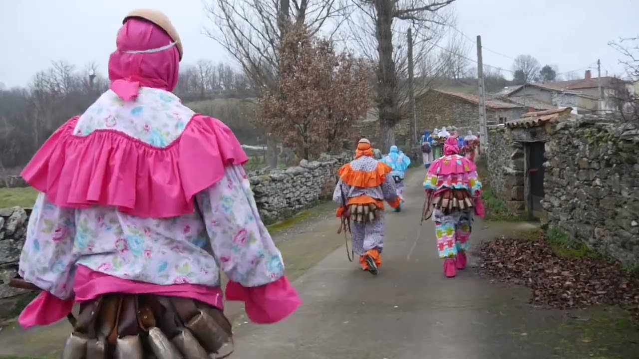 Antruejo de Los  Cencerros 2024 . Villanueva de Valrojo