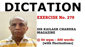 #ShorthandDictationSirKCmagazineAt84wpm #ShorthandDictation #PitmanShorthand