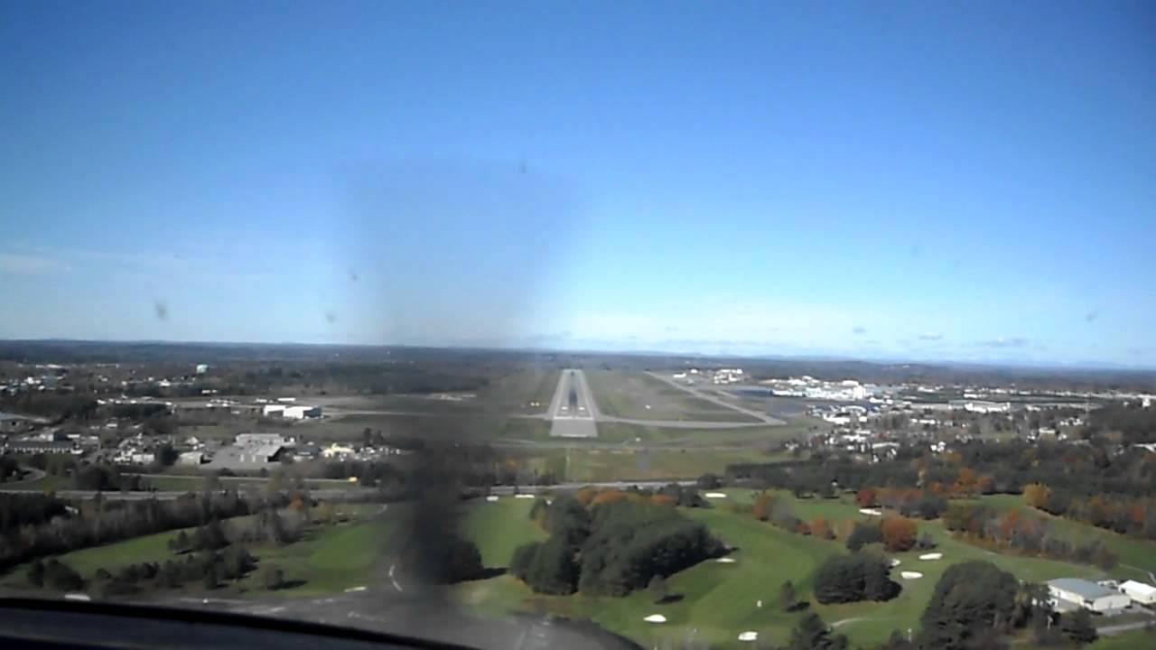 Landing in Bangor airport YouTube