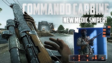 NEW BF5 Commando Carbine Overview + FAST Unlock Guide! | NEW Tides Of War Weapon Unlock