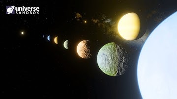 Evolving A Custom System From Birth To Death Ver 17 #1 Universe Sandbox